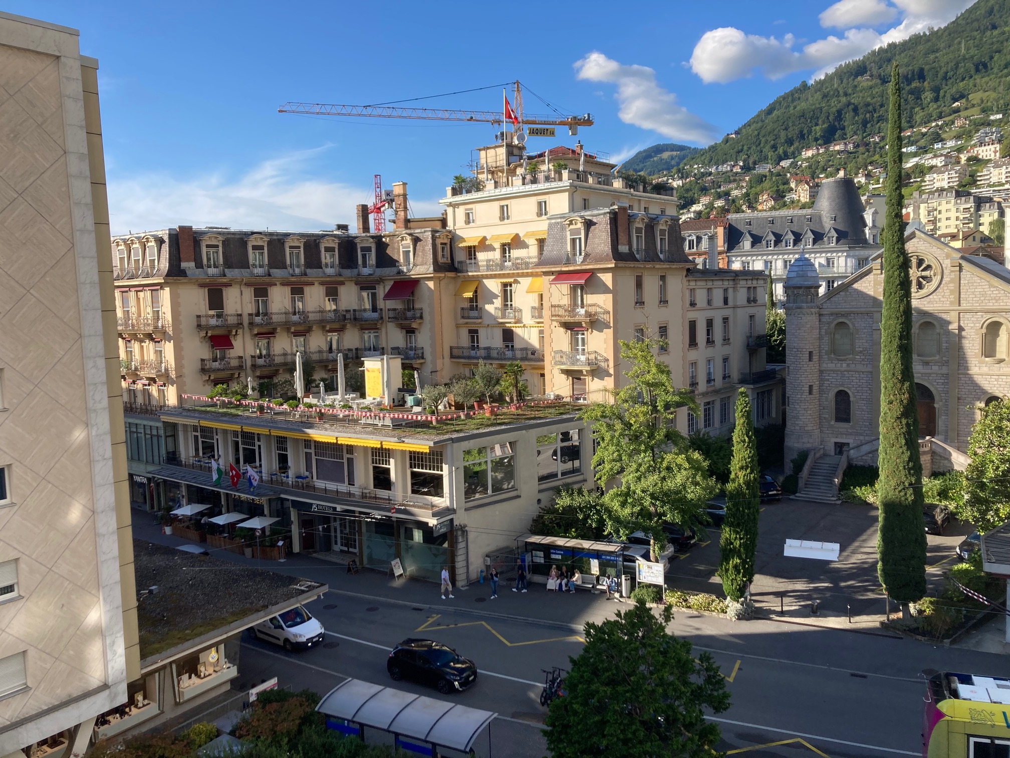 Location Montreux vue